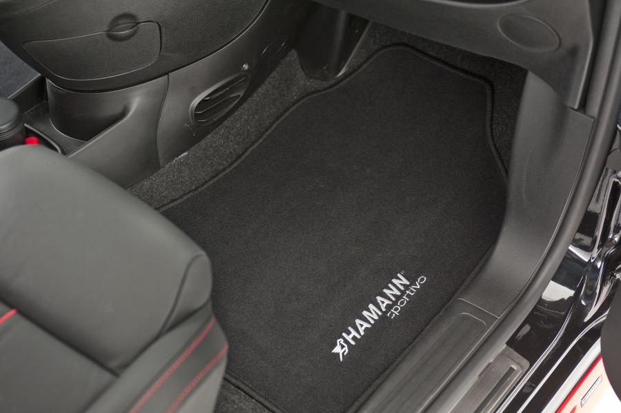 Детали интерьера Abarth 500 Esseesse by Hamann 2010 года  (фото 3 из 14)